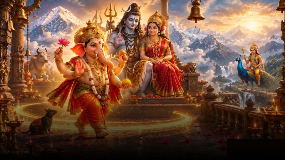 गणेश जी को क्यों कहा जाता है प्रथम पूज्य’ जानें शिवजी के वरदान की पूरी कथा